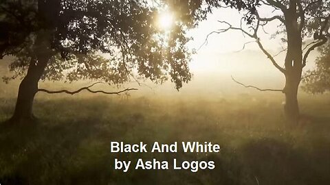 BLACK AND WHITE BY ASHA LOGOS