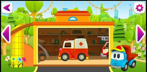 Emergency Rescue Ambulance l Ambulance Cartoon