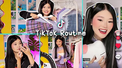 HOW I BECAME POPULAR IN TIKTOK 📸 My TikTok routine 08:23