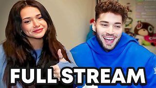 Adin Ross First Stream with His NEW Girlfriend!