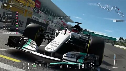 Mercedes AMG F1 W08 EQ Power+ 2017 | View 1 | Suzuka Original Circuit - Gran Turismo Sport