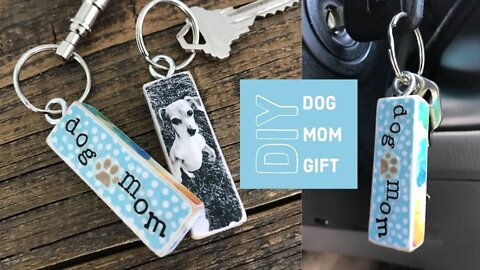 Make a Dog Mom's Day Gift - DIY Dog Mom Jenga Keyring