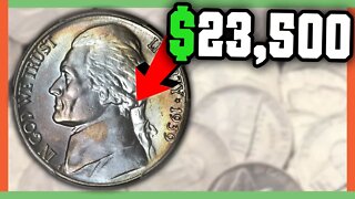 $23,000 RARE NICKEL TO LOOK FOR - RARE ERROR NICKELS WORTH MONEY