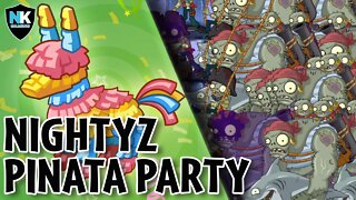 PvZ 2 - Nightyz Pinata Party - May 16, 2022 - Level 1 Plants