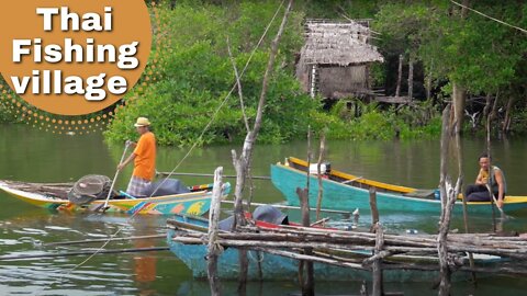 Life in Thai Fishing Village