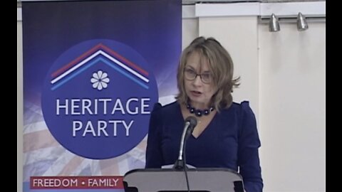 Belinda Brown - Marriage, the Bedrock of Society - Heritage Party Conference 2022