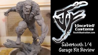 Sabertooth 1:4 Statue Garage Kit Review