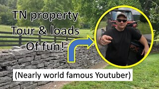 Road trip to Tennessee! YouTube channel collaboration & fun with Joe the Farmer! Property tour