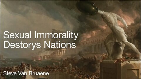 Parshat Matot-Masei: Sexual Immorality a Tactic To Destroy Nations - Steve Van Bruaene