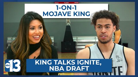 1-on-1 with NBA G League Ignite shooting guard, Mojave King