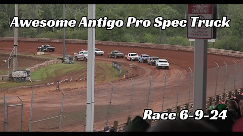 Awesome Amsoil Champ Off-Road Pro Spec Truck Race Antigo, Wisconsin 6-9-24