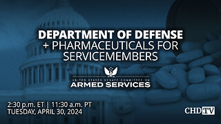 Department of Defense + Pharmaceuticals for Servicemembers | Apr. 30