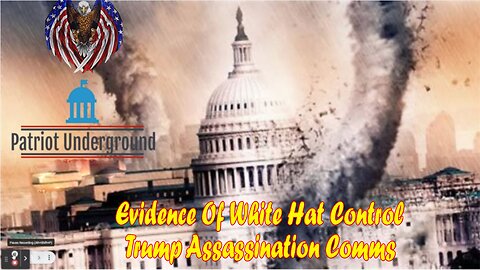 Patriot Underground Update Sep 5: "Covid 2: Evidence Of White Hat Control,Trump Assassination Comms"