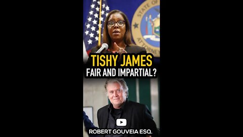 Letitia Tishy James Now Prosecuting Bannon #shorts