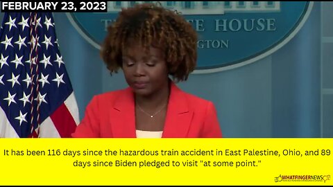It has been 116 days since the hazardous train accident in East Palestine, Ohio, and 89 days