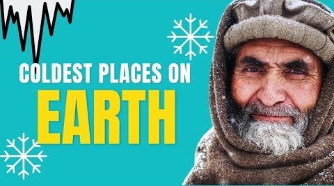 Coldest Places On Earth #interestingfacts