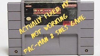 Fixing Pac-Man 2 SNES Cartridge That Doesn't Work