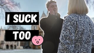 Men, Give Yourself Permission To SUCK With Girls (Daygame Infield)