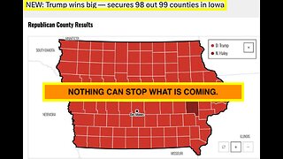BREAKING: Trump Wins Landslide Iowa Primary As Globalists Provoke WWIII to Avoid What is Coming