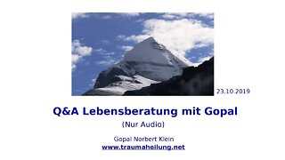 Q&A Lebensberatung mit Gopal 23.10.2019