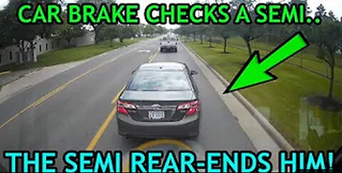 Best of Brake Check Gone Wrong (Insurance Scam) & Instant Karma 2019 |Road Rage, Crashes Compilation