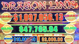 $1,000,000 Dragon Link Grand Jackpot Challenge in Las Vegas!