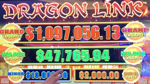 $1,000,000 Dragon Link Grand Jackpot Challenge in Las Vegas!