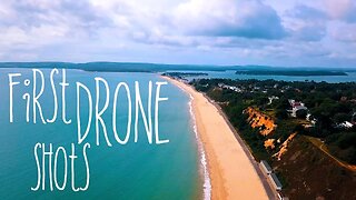 FIRST DRONE SHOTS || GOT ATTACKED BY A COW