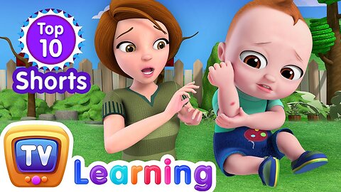 Top 10 Toddler Learning Shorts Videos for Kids Part 1 - The Boo Boo Song and more