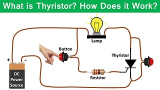 What is a Thyristor? How Thyristors Work? (Silicon Controlled Rectifier - SCR)