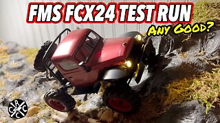 FMS FCX24 Test Run. Is It Any Good?