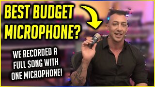 Best Budget Microphone Ever? 😱 Recording A Full Song with ONE Mic!