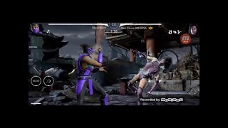 Klassic Rain vs Klassic Mileena boss / MK XI MOBILE