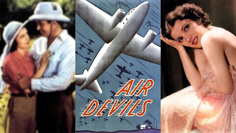 AIR DEVILS (1938) Larry J. Blake, Dick Purcell & Beryl Wallace | Action, Adventure, Romance | B&W