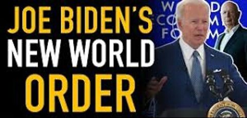 Joe Biden Says America Needs To Lead The New World Order