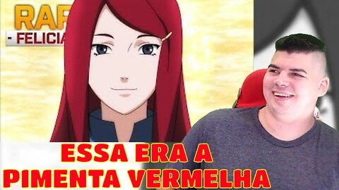 REACT RAP - EU FIZ POR AMOR (KUSHINA E NARUTO) FELÍCIA ROCK - MELHOR DO MUNDO