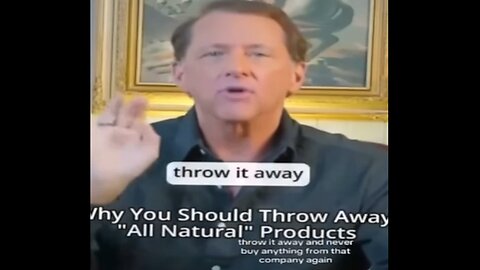 Truth About ''All Natural'' Food Products!