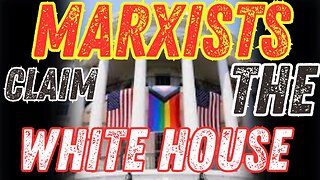 Trump Indictment Two, White House Flies Marxist Pride Flag!