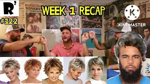 R2: Week 1 recap. who popped/who flopped. Who should you be worried about.. Guest Nick O Face!!!