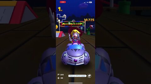 Mario Kart Tour - Peach (Halloween) Gameplay (Halloween Tour 2023 Spotlight Shop Reward Driver)