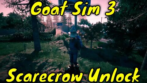 Goat Sim 3 Scarecrow How to Unlock