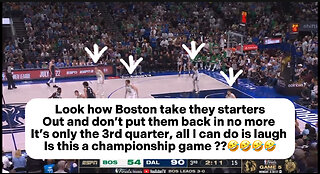 Rigged BOSTON CELTICS VS DALLAS MAVERICKS GAME 4 NBA FINALS | THIS IS PROBABLY THE WORST FINALS EVER