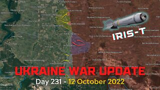 Ukrainians counter-attack in Northern Luhansk? | German IRIS-T air-defense system arrives in Ukraine