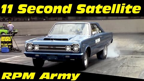 11 Second Plymouth Satellite Drag Racing