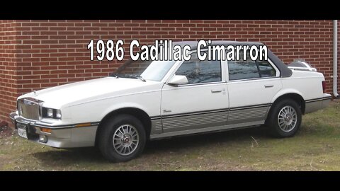 1986 Cadillac Cimarron