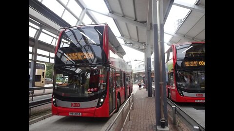 [洪福三寶(三)]九巴ATENU1530行走268X線往洪水橋洪福邨行車片段