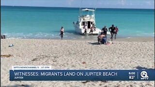 Boat carrying dozens of migrants arrives in Jupiter