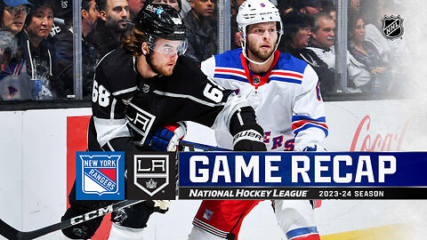 Recap: NYR @ LAK 1.20.24