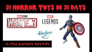 🎃 Zombie Captain America | What If...? | Marvel Legends | 31 Horror Toys in 31 Days