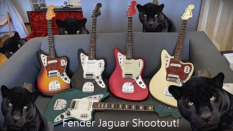 Vintage Fender Jaguar Shootout!